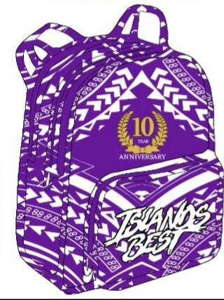 10 YEAR ANNIVERSARY BACKPACKS